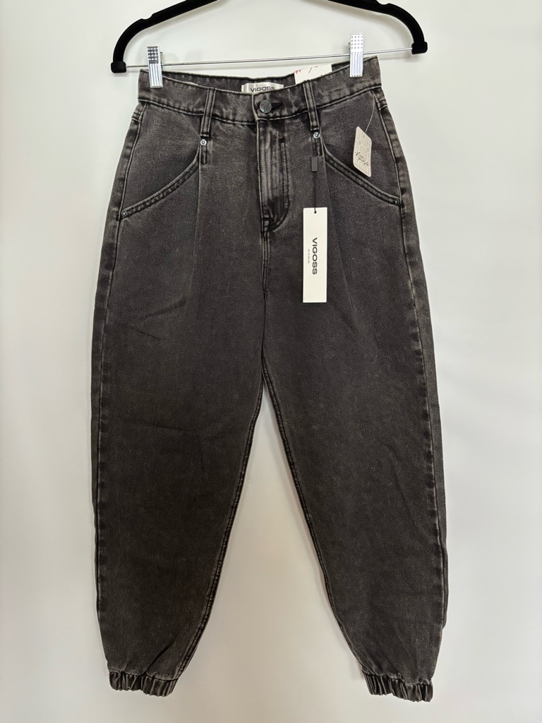 Vigoss Axl Balloon Jeans Joggers Black Size 24 Nwt From Free People